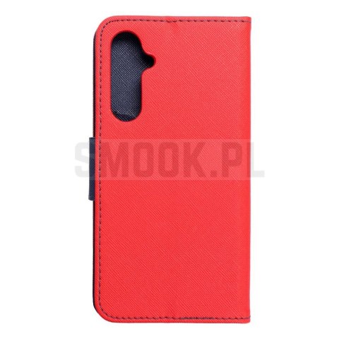 Kabura FANCY Book do SAMSUNG S23 FE czerwono granatowy Kabura FANCY Book do SAMSUNG S23 FE czerwono granatowy