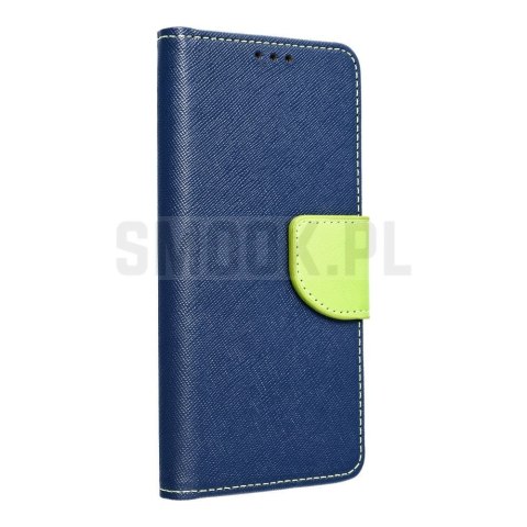 Kabura FANCY Book do SAMSUNG S23 FE granatowo limonkowy Kabura FANCY Book do SAMSUNG S23 FE granatowo limonkowy