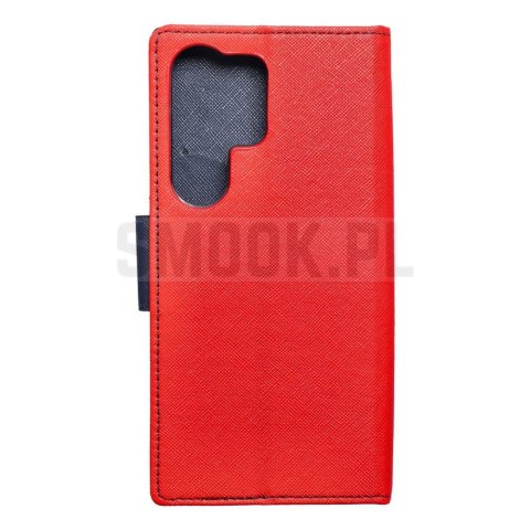 Kabura FANCY Book do SAMSUNG S24 Ultra czerwono granatowy Kabura FANCY Book do SAMSUNG S24 Ultra czerwono granatowy