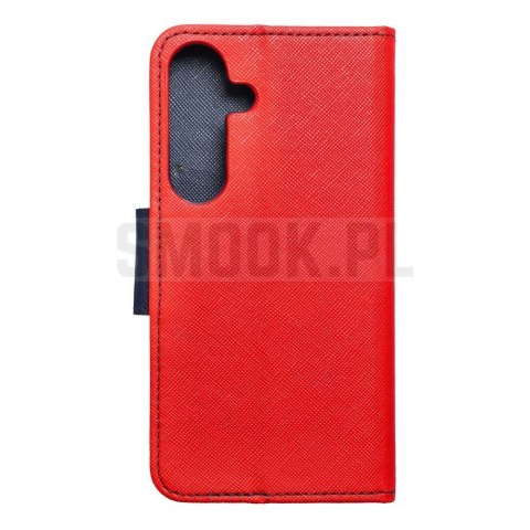 Kabura FANCY Book do SAMSUNG S24 czerwono granatowy Kabura FANCY Book do SAMSUNG S24 czerwono granatowy