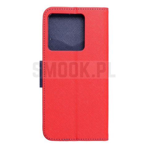 Kabura FANCY Book do XIAOMI 13T / 13T Pro czerwono granatowy Kabura FANCY Book do XIAOMI 13T / 13T Pro czerwono granatowy