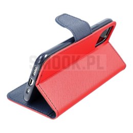 Kabura FANCY Book do XIAOMI Redmi Note 12 Pro Plus 5G czerwono granatowy