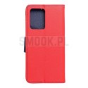 Kabura FANCY Book do XIAOMI Redmi Note 12 Pro Plus 5G czerwono granatowy