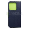 Kabura FANCY Book do XIAOMI Redmi Note 13 5G granatowo limonkowy