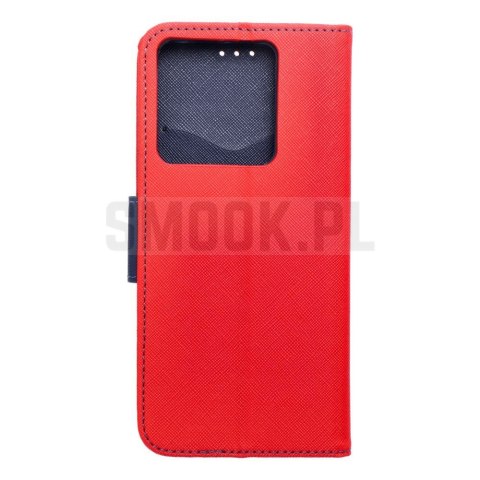 Kabura FANCY Book do XIAOMI Redmi Note 13 Pro 5G czerwono granatowy Kabura FANCY Book do XIAOMI Redmi Note 13 Pro 5G czerwono granatowy