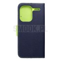 Kabura FANCY Book do XIAOMI Redmi Note 13 Pro Plus 5G granatowo limonkowy