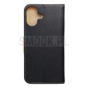Kabura FANCY Book do IPHONE 16 Plus czarno złoty