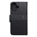 Kabura FANCY Book do IPHONE 16 czarny