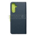 Kabura FANCY Book do SAMSUNG A16 granatowo limonkowy