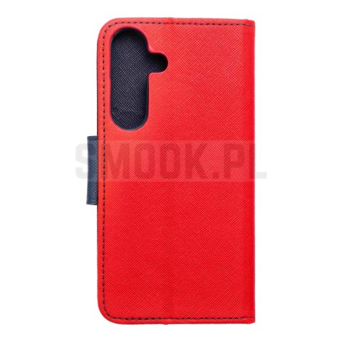 Kabura FANCY Book do SAMSUNG S25 czerwono granatowy Kabura FANCY Book do SAMSUNG S25 czerwono granatowy