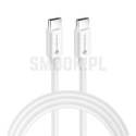 FORCELL F-ENERGY C339 kabel Typ C do Typ C PD QC4.0 5A 100W 2 m biały