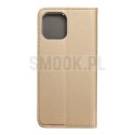 Kabura SMART CASE Book do IPHONE 12 Pro Max złoty