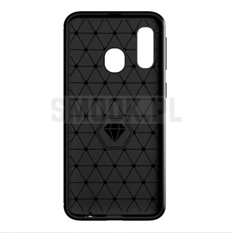 Futerał CARBON do SAMSUNG A10 czarny Futerał CARBON do SAMSUNG A10 czarny