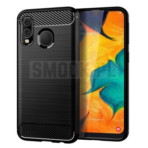 Futerał CARBON do SAMSUNG A40 czarny Futerał CARBON do SAMSUNG A40 czarny