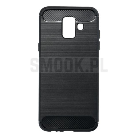 Futerał CARBON do SAMSUNG A6 ( A6 2018 ) czarny Futerał CARBON do SAMSUNG A6 ( A6 2018 ) czarny