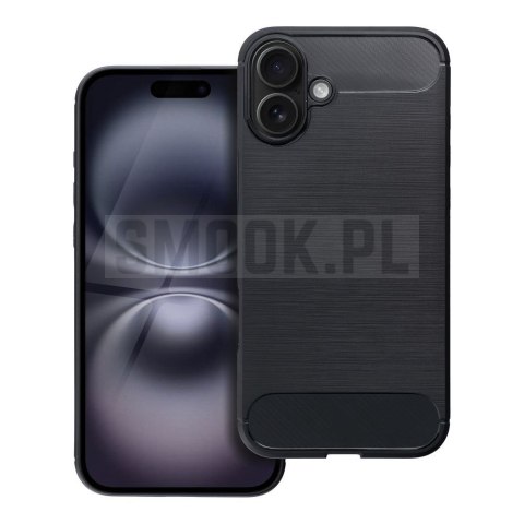 Futerał CARBON do IPHONE 16 Plus czarny Futerał CARBON do IPHONE 16 Plus czarny