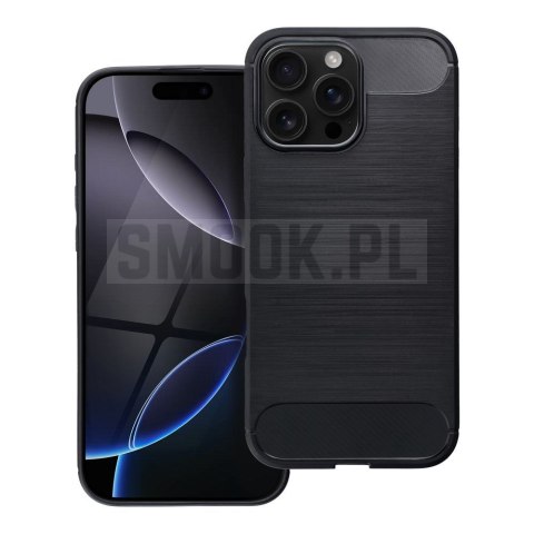 Futerał CARBON do IPHONE 16 Pro Max czarny Futerał CARBON do IPHONE 16 Pro Max czarny