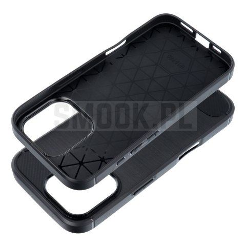 Futerał CARBON do IPHONE 16 Pro czarny Futerał CARBON do IPHONE 16 Pro czarny