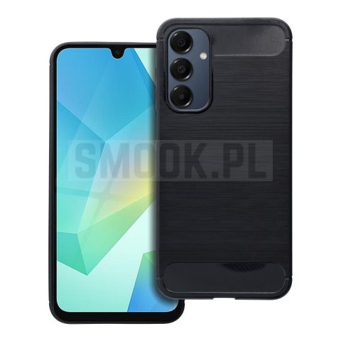 Futerał CARBON do SAMSUNG A16 5G / A16 4G czarny Futerał CARBON do SAMSUNG A16 5G / A16 4G czarny