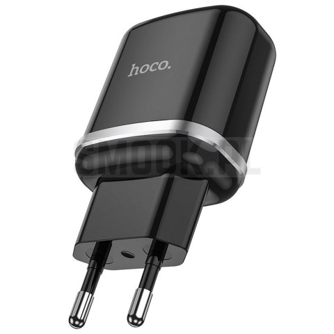 HOCO ładowarka sieciowa USB A QC3.0 3A 18W N3 czarna HOCO ładowarka sieciowa USB A QC3.0 3A 18W N3 czarna