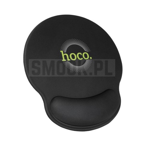 HOCO podkładka pod mysz ze wsparciem dla nadgarstka GM30 czarna HOCO podkładka pod mysz ze wsparciem dla nadgarstka GM30 czarna