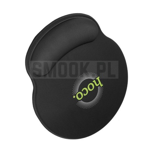 HOCO podkładka pod mysz ze wsparciem dla nadgarstka GM30 czarna HOCO podkładka pod mysz ze wsparciem dla nadgarstka GM30 czarna