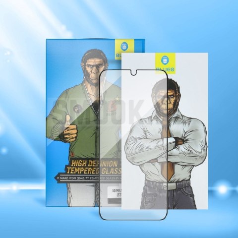 Szkło Hartowane 5D Mr. Monkey Glass - Apple iPhone 14 czarny (Strong HD) Szkło Hartowane 5D Mr. Monkey Glass - Apple iPhone 14 czarny (Strong HD)