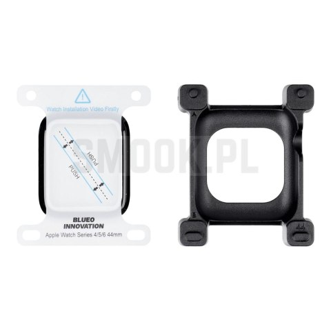 Szkło Hartowane 5D Mr. Monkey Glass - do Apple Watch SE / SE 2 44MM czarny (Strong HD) Szkło Hartowane 5D Mr. Monkey Glass - do Apple Watch SE / SE 2 44MM czarny (Strong HD)