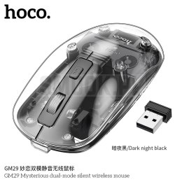 HOCO mysz komputerowa bezprzewodowa 2,4G 1600 dpi GM29 czarna