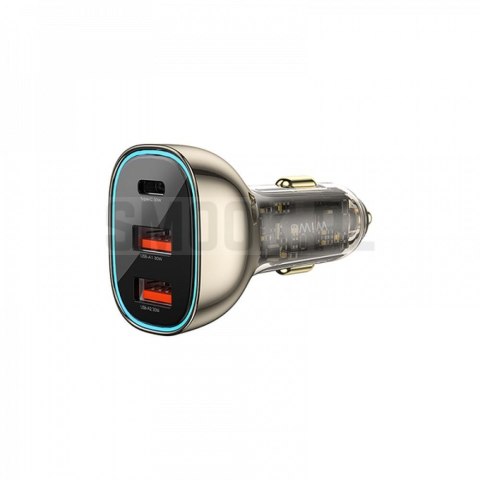 WiWU - Ładowarka samochodowa Wi-QC013 90W PD+QC 2x USB A + USB C WiWU - Ładowarka samochodowa Wi-QC013 90W PD+QC 2x USB A + USB C