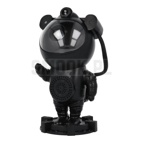 Projektor gwiazd astronauta z głośnikiem bluetooth X2504 czarny Projektor gwiazd astronauta z głośnikiem bluetooth X2504 czarny