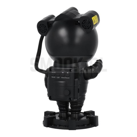 Projektor gwiazd astronauta z głośnikiem bluetooth X2504 czarny Projektor gwiazd astronauta z głośnikiem bluetooth X2504 czarny