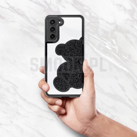 Futerał TEDDY BEAR do SAMSUNG S25 Edge czarny Futerał TEDDY BEAR do SAMSUNG S25 Edge czarny