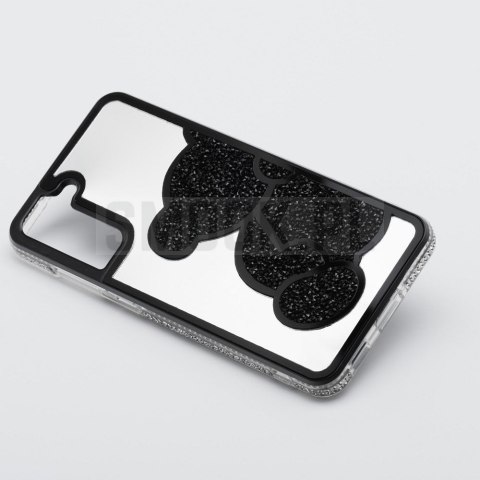 Futerał TEDDY BEAR do SAMSUNG S25 Edge czarny Futerał TEDDY BEAR do SAMSUNG S25 Edge czarny