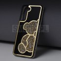 Futerał TEDDY BEAR do SAMSUNG S25 Edge złoty