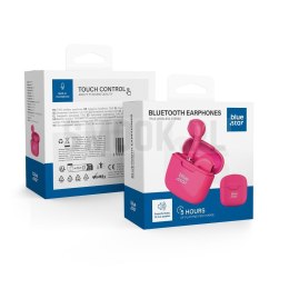 BLUE STAR słuchawki bezprzewodowe bluetooth TWS FI7 różowe