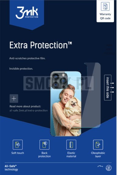 FOLIA HYDROŻELOWA 3MK EXTRA PROTECTION - DO IPHONE 6 PLUS