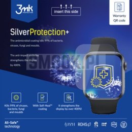 FOLIA HYDROŻELOWA 3MK SILVER PROTECTION+ - DO APPLE WATCH SERIES 4 40MM