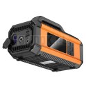 HOCO powerbank 10000 mAh z funkcją rozruchu, kompresorem, latarką 18W
