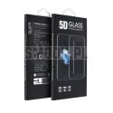 5D Full Glue Tempered Glass - do Motorola G14 / G54 / G73 czarny