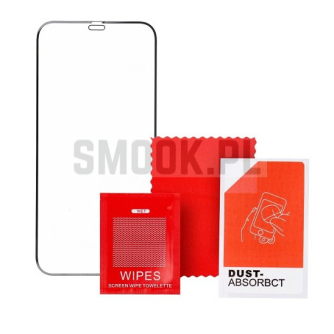 Szkło Hartowane 6D Pro Veason Glass - do Iphone 15 Plus czarny Szkło Hartowane 6D Pro Veason Glass - do Iphone 15 Plus czarny