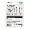 TCBEST bateria akumulatorowa R3 (AAA) 220 mAh z gniazdem Typ C + kabel USB A do 4 x Typ C 4 szt