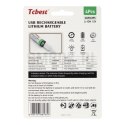TCBEST bateria akumulatorowa R6 (AA) 650 mAh z gniazdem Typ C + kabel USB A do 4 x Typ C 4 szt