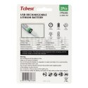 TCBEST bateria akumulatorowa R6 (AA) 750 mAh z gniazdem Typ C + kabel USB A do 2 x Typ C 2 szt
