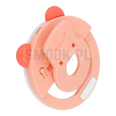 Lampa LED Ring do selfie na telefon RK12 pomarańcz miś Lampa LED Ring do selfie na telefon RK12 pomarańcz miś