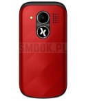 MAXCOM telefon dla seniora z klapką MM815 czerwony