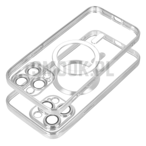 Futerał ELECTRO MAG COVER MagSafe do IPHONE 15 Pro Max tytanowy szary
