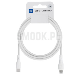 BLUE STAR kabel ECO 2,4A 27W Typ C do Lightning PJ72-18-3 1m biały