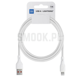 BLUE STAR kabel ECO 2,4A USB A do Lightning PJ68-24-2.4 1m biały