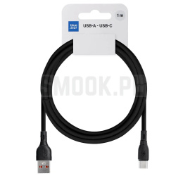BLUE STAR kabel ECO 3A USB A do Typ C PJ68-25-3 1m czarny